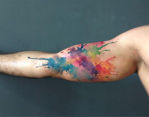Watercolor Tattoos: A Splash of Color and Creativity